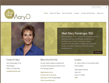 Tablet Screenshot of drmaryd.com